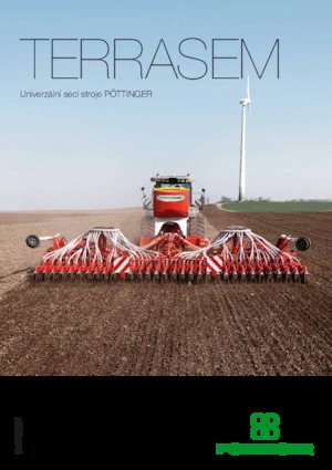Secí stroje Pöttinger Terrasem C 4 fertilizer