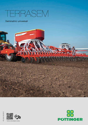 Secí stroje Pöttinger Terrasem C 4 fertilizer