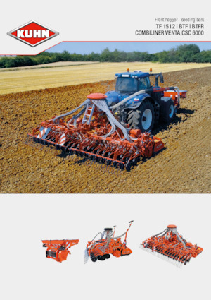 Secí stroje Kuhn Venta TF 1512 IsoBus Vario 