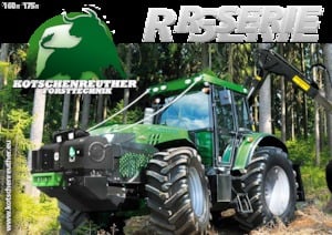 Speciální lesní traktory Kotschenreuther K 175 R