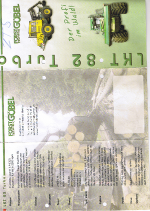 Speciální lesní traktory ZTS LKT 82