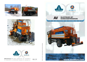 Příslušenství pro sypače Assaloni AV 80