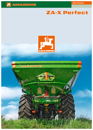 Rozmetadla průmyslových hnojiv Amazone ZA-X Perfect 602