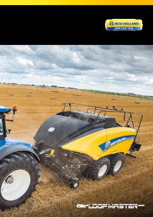 Lisy na hranolové balíky + Lisy na obří balíky New Holland BB 890 Plus