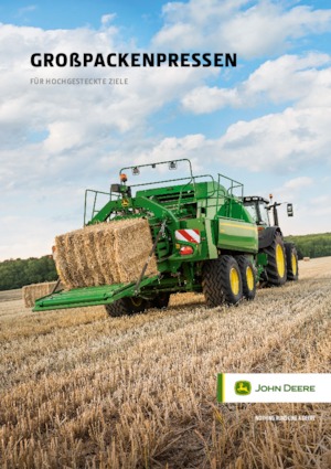 Lisy na hranolové balíky + Lisy na obří balíky John Deere L624 