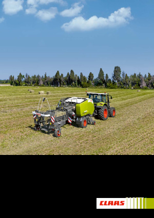 Lisy na hranolové balíky + Lisy na obří balíky Claas Quadrant 4000