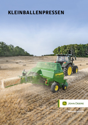 Lisy na hranolové balíky + Lisy na obří balíky John Deere S180 