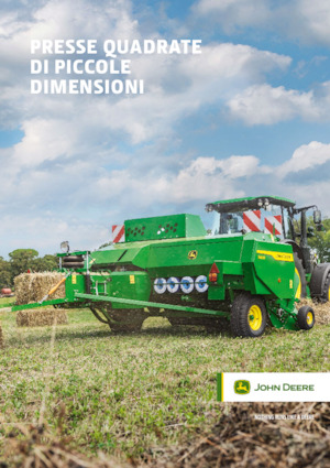Lisy na hranolové balíky + Lisy na obří balíky John Deere S200