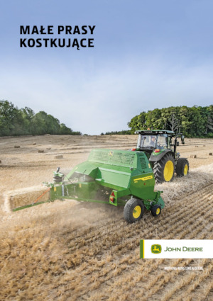 Lisy na hranolové balíky + Lisy na obří balíky John Deere S160