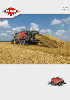 Lisy na hranolové balíky + Lisy na obří balíky Kuhn SB 1290