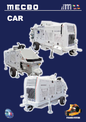 Stacionární čerpadla na beton Mecbo Car P6.110