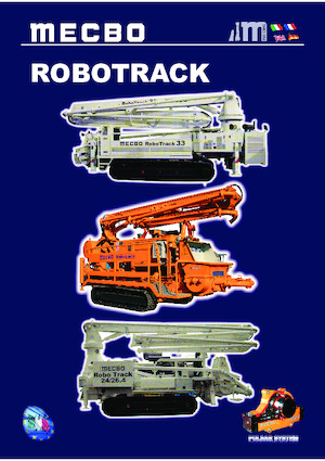 Stacionární čerpadla na beton Mecbo RoboTrack 18 P6.110