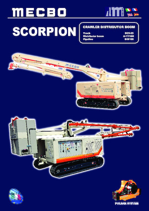 Stacionární čerpadla na beton Mecbo Scorpion