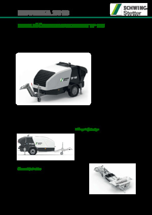 Stacionární čerpadla na beton SCHWING-Stetter TP 100 D