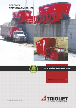 Stacionární míchačky krmiva Trioliet Solomix 2 - 3200