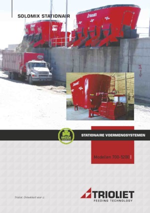 Stacionární míchačky krmiva Trioliet Solomix 2 - 3200