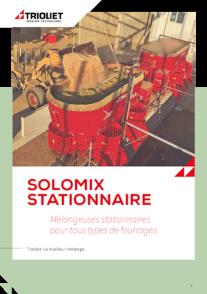 Stacionární míchačky krmiva Trioliet Solomix 3 - 4600 VL
