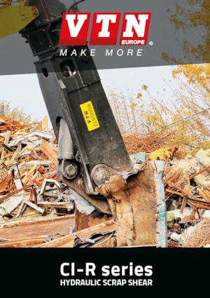 Nůžky na ocelový šrot VTN CI5000 R 