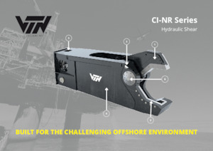 Nůžky na ocelový šrot VTN CI5000 