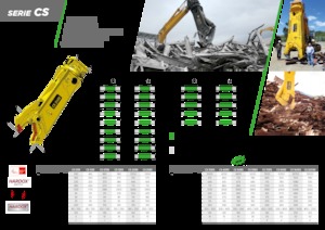 Nůžky na ocelový šrot TREVI BENNE CS 55RS