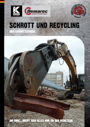 Nůžky na ocelový šrot Demarec DRS-25-A