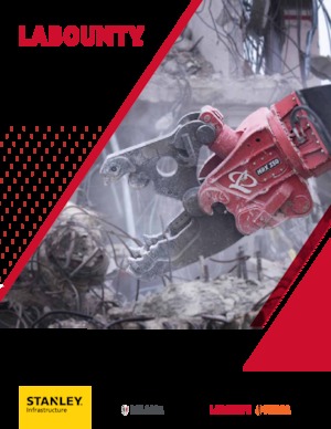 Nůžky na ocelový šrot LaBounty MRX 070 SH 