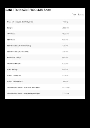 Nůžky na ocelový šrot Caterpillar S2050
