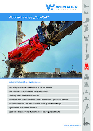 Nůžky na ocelový šrot WIMMER TC 700 S