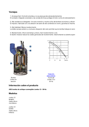 Čerpadla odpadních vod ABS-Pumpen J 12 D