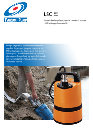 Čerpadla odpadních vod Tsurumi-Pumpen LSC1.4S2