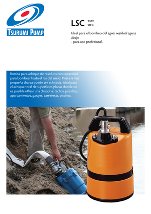 Čerpadla odpadních vod Tsurumi-Pumpen LSC1.4S2
