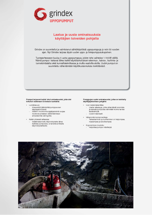 Čerpadla odpadních vod Grindex Master SH