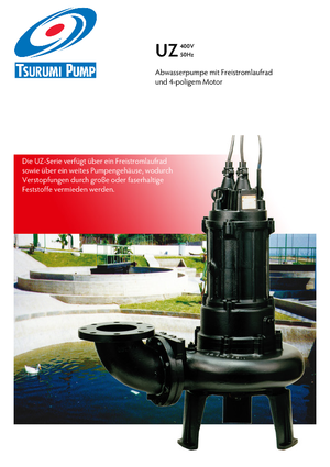 Kalová čerpadla Tsurumi-Pumpen 80UZ47.5