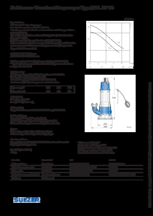 Kalová čerpadla Sulzer JS 15 D 126