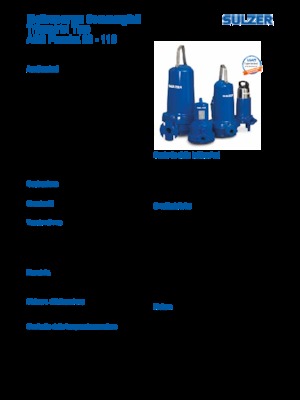 Kalová čerpadla Sulzer Piranha S 17-2