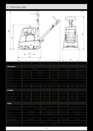 Reverzní vibrační desky Ammann APR 2620