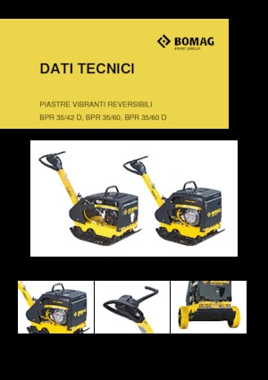 Reverzní vibrační desky Bomag BPR 35/60 D