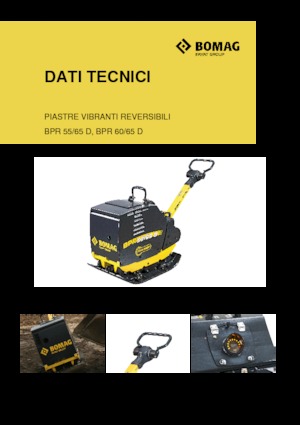 Reverzní vibrační desky Bomag BPR 55/65 D