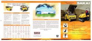 Jednosměrné vibrační desky Sakai PC600