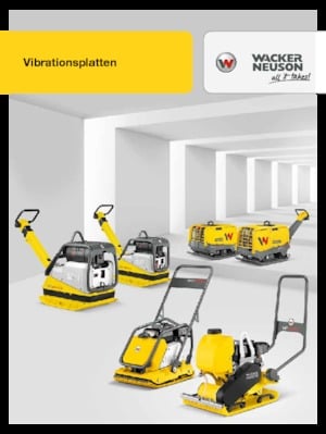 Jednosměrné vibrační desky Wacker Neuson WP1550Aw