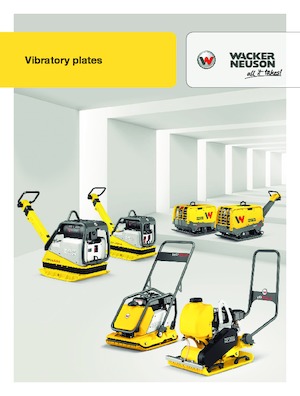 Jednosměrné vibrační desky Wacker Neuson WP1550Aw