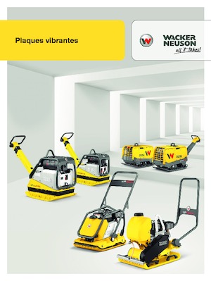 Jednosměrné vibrační desky Wacker Neuson WP1550Aw