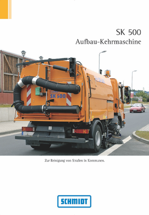 Zametací vozy s duálním ovládáním Schmidt SK 500