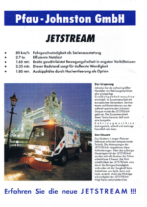 Zametací vozy s nástavbou vpravo Pfau-Johnston KSA 625