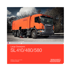 Zametací vozy s nástavbou vpravo BROCK SL 480