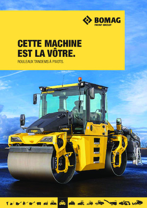 Tandemové vibrační válce Bomag BW 154 ACP-5