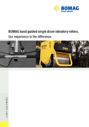 Tandemové vibrační válce Bomag BW 55 E