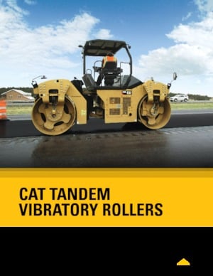 Tandemové vibrační válce Caterpillar CD54B