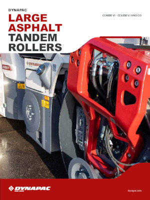 Tandemové vibrační válce Dynapac CO 6200 VI