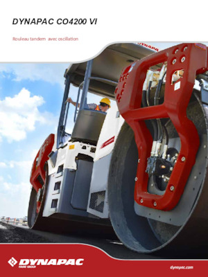 Tandemové vibrační válce Dynapac CO 6200 VI